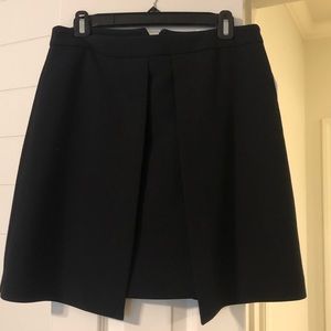 Halogen black pleated skirt